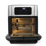 EAN 8713016091451 - Princess 182065 Sencillo 10 L Independiente 1500 W Freidora de aire caliente Plata imagen 41