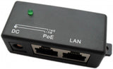 Extralink 1 Port Passive Poe Injector / Adapter 10/100mbps 12v~48v Dc