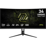 Monitor 34 Cale Mag 342cqrf E20 Uwqhd/Curved/200hz/Czarny