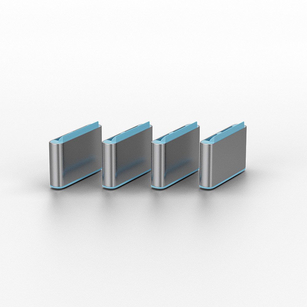 EAN 4002888404662 - Lindy 40466 bloqueador de puerto USB Tipo C Azul Acrilonitrilo butadieno estireno (ABS) 10 pieza(s) imagen 2