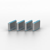 EAN 4002888404662 - Lindy 40466 bloqueador de puerto USB Tipo C Azul Acrilonitrilo butadieno estireno (ABS) 10 pieza(s) imagen 2