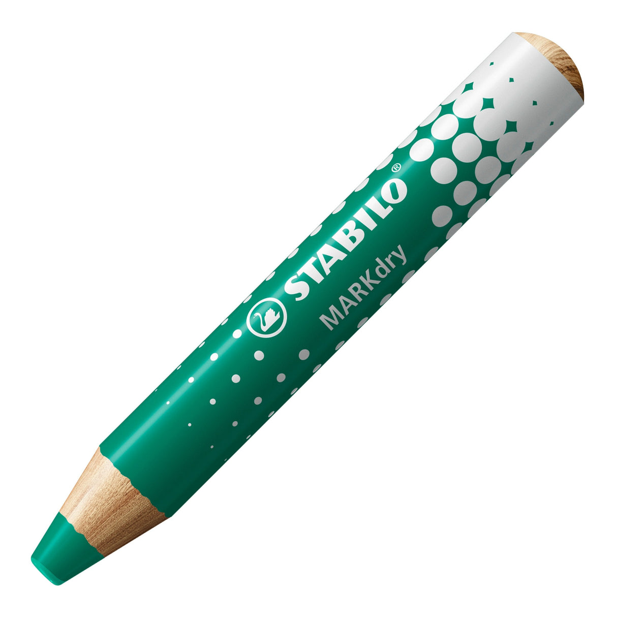 Stabilo Marcador En Seco Para Pizarra Blanca/Papel Markdry Caja 5 Verde