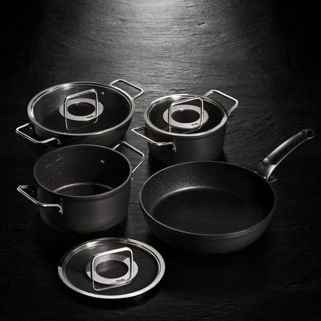 EAN 4009209396255 - Fissler Adamant 4,9 L Negro, Acero inoxidable imagen 7
