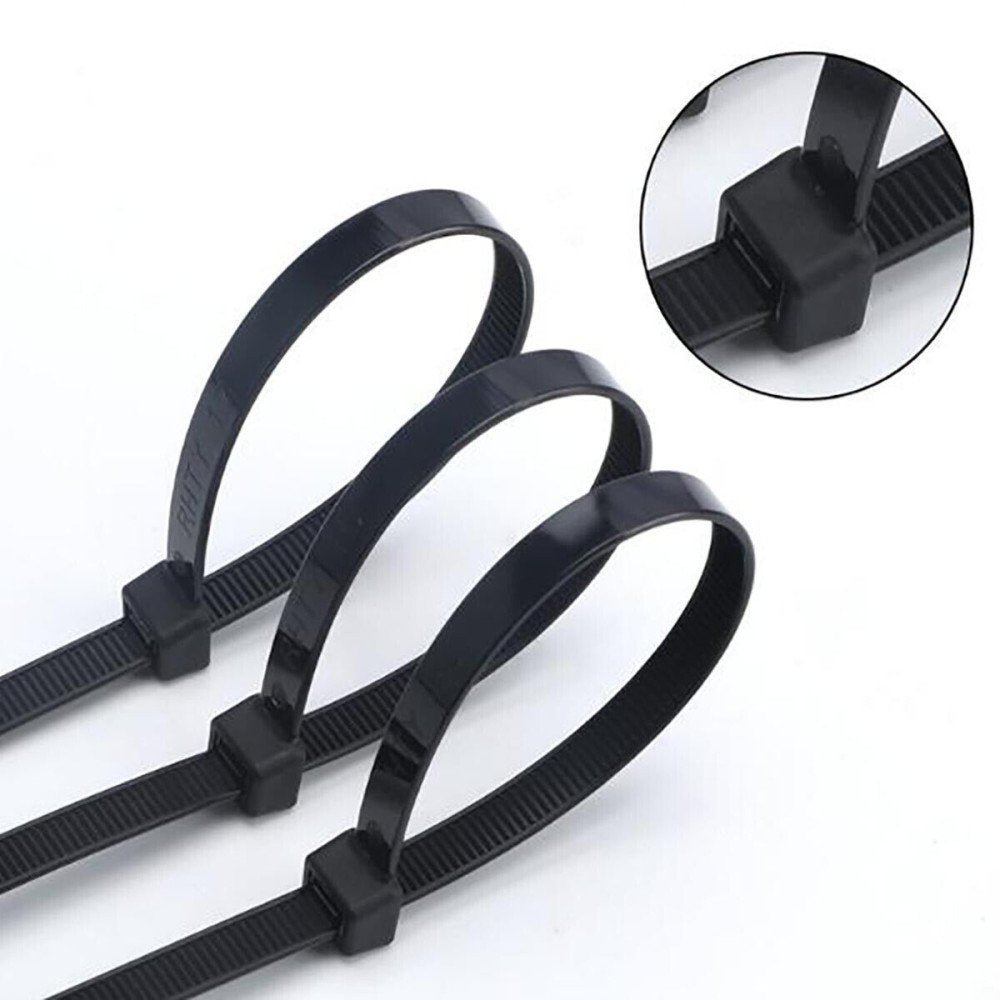 EAN 8057685306370 - Techly 200 x 2.5mm presilla Nylon Negro 100 pieza(s) imagen 4
