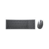 Dell Km7120w Teclado (Ingles) Rf Wireless + Bluetooth Qwerty Us International Grey, Titanium