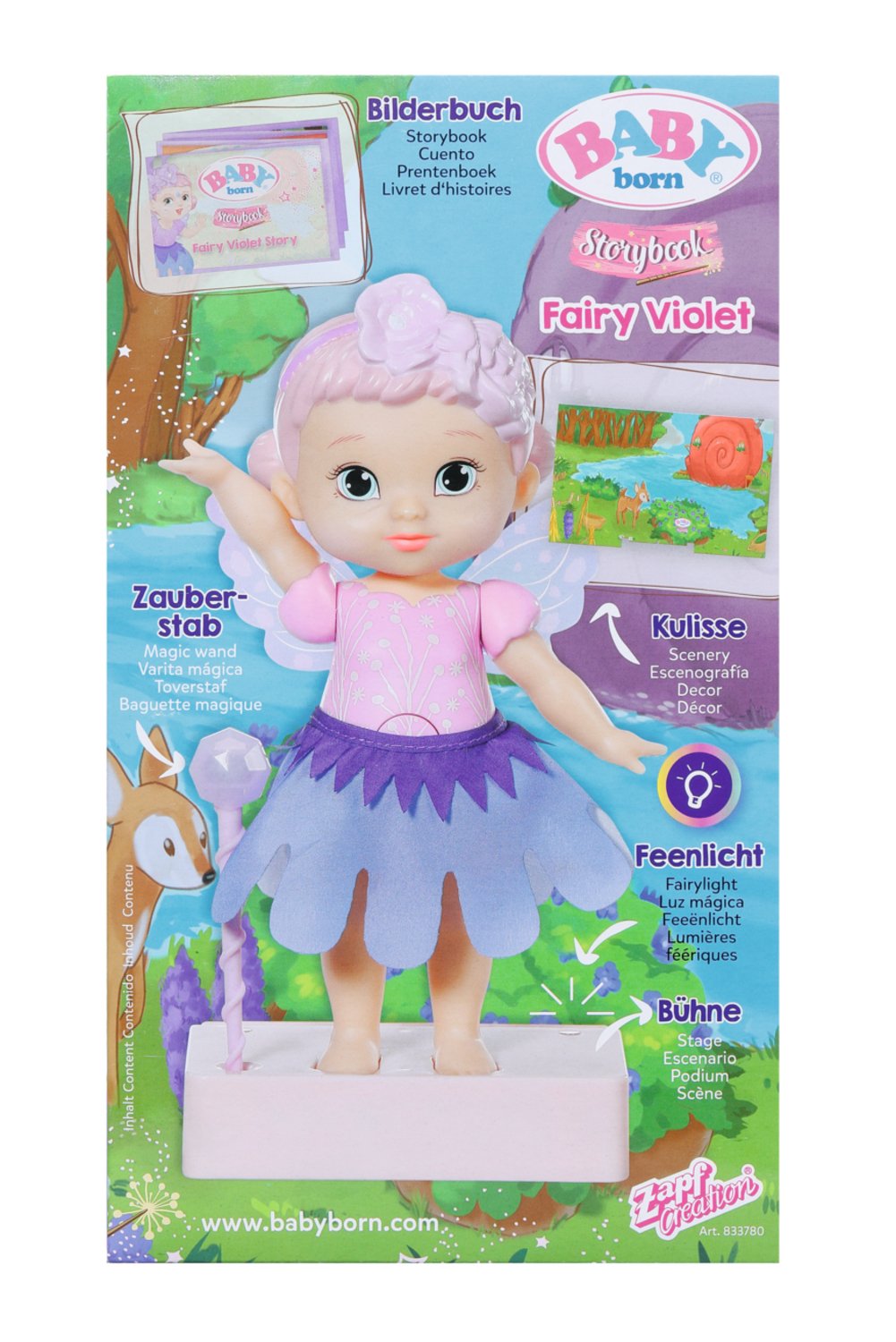 EAN 4001167833780 - BABY born Storybook Fairy Violet imagen 10