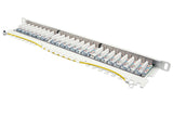 Good Connections Patchpanel 19"Cat. 6a 24-P 0,5he Reinweiss