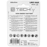 EAN 8057685307001 - Techly LR03 AAA 1.5V Batería de un solo uso Alcalino imagen 2