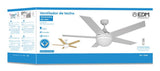 EAN 8425998339888 - EDM 33988 ventilador Blanco, Madera imagen 5
