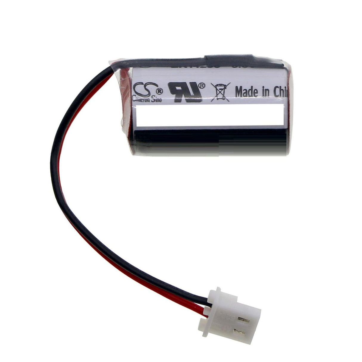 Battery 4.32wh Li-Socl2 3.6v  1200mah, White For Tekcell