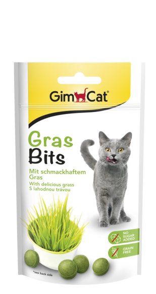 Gimcat Grasbits Chrupiace Kesy Trawki 40g