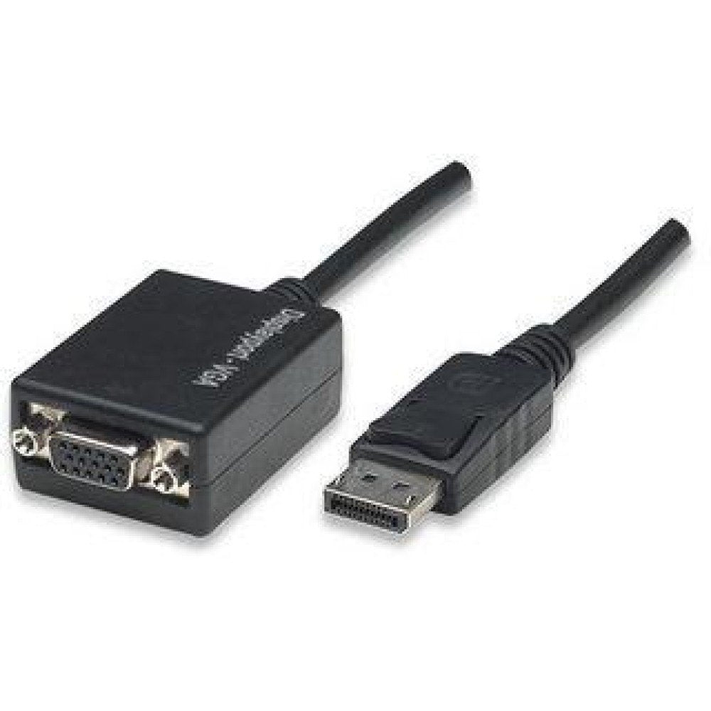 Techly Adaptador - Displayport Mecker A Vga Hchse
