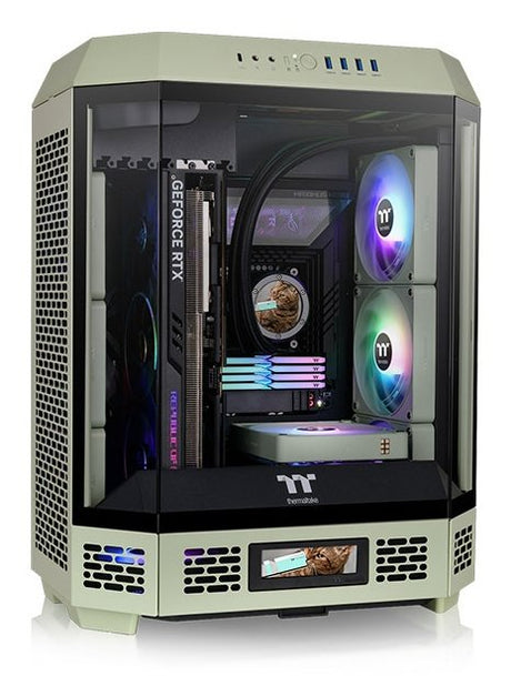 EAN 4711475645691 - Thermaltake CA-1Z1-00MEWN-00 carcasa de ordenador Midi Tower Verde claro imagen 1