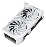 Graphics Card Asus Nvidia Geforce Rtx 5060 8 Gb Gddr7 128 Bit Pcie 5.0 16x Dual Slot Fansink Dual-Rtx5060-O8g-White