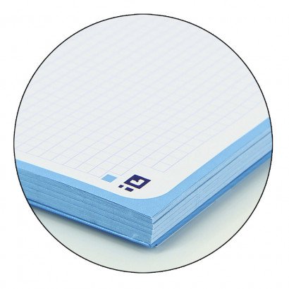 Oxford Cuaderno Europeanbook 1 Microperforado 80 Hojas 5x5 Tapas Extraduras Classic A4+ Turquesa -5u-