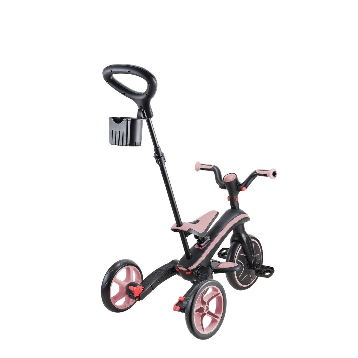 Globber Explorer Trike Plegable 4 En 1, Vehículo Infantil Rosa 732-210-2