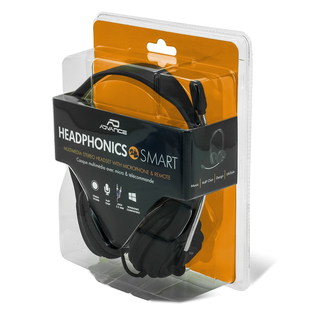 Auriculares Micro Advance Multimédia Headphonics Smart