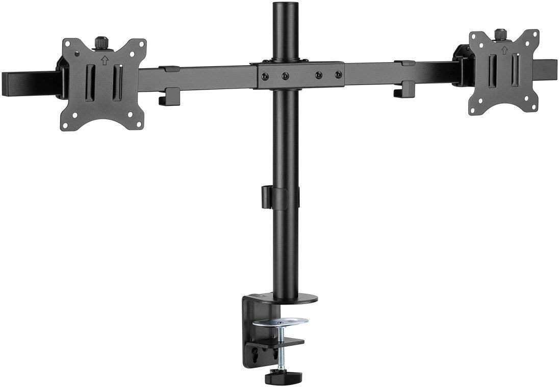 Soporte Monitor Goobay Mesa Double Mount Fix