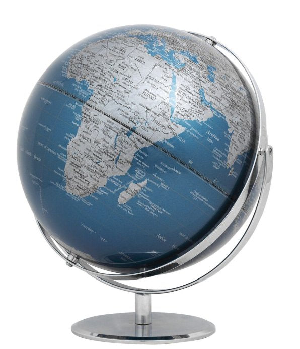 Troika Glohs Juri Metallic-Azul, Platafarben