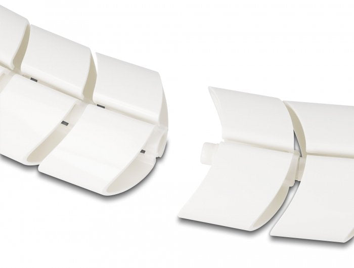 Delock Cablekanal Für Schreibtisch 740 X 75 Mm Höhenverstellbar Weiss