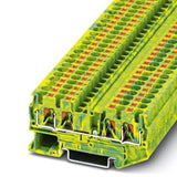 Phoenix 3211780 Pt 4-Twin-Pe Schutzleiterreihenklemme