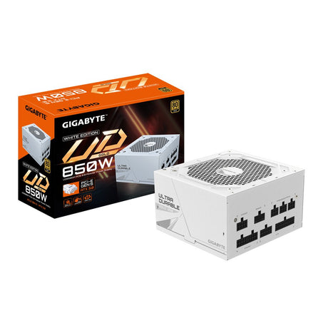EAN 4719331553517 - GIGABYTE UD850GM PG5W unidad de fuente de alimentación 850 W 20+4 pin ATX Blanco imagen 1
