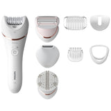 Philips 8000 Series Epilator Series 8000 Bre735/00 Depiladora Wet & Dry