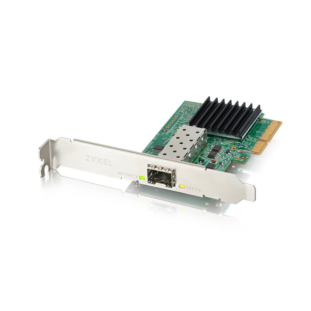 Zyxel 10g Network Adapter Pcie Card With Single Sfp+ Port