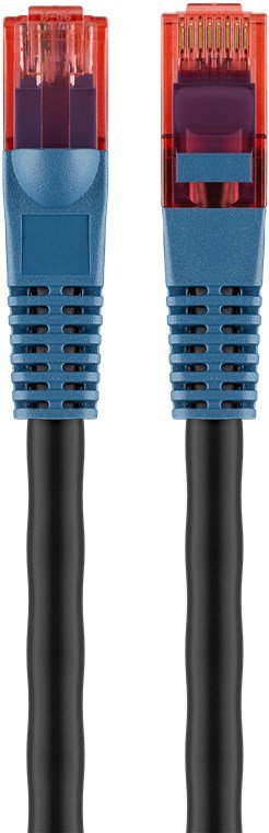 EAN 4040849943959 - Goobay 94395 cable de red Negro 50 m Cat6 U/UTP (UTP) imagen 2