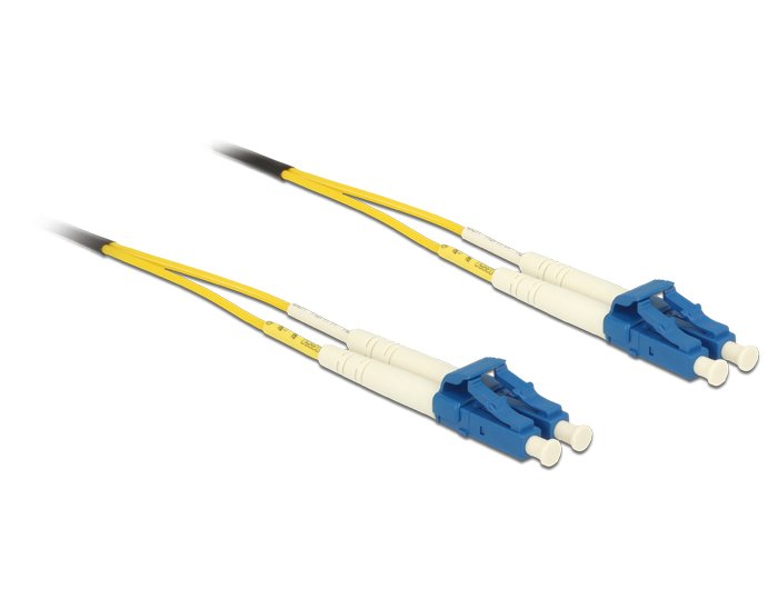 Delock Cable Fibra Optica Lwl Lc -> Lc 3.00m Singlemode Duplex Os