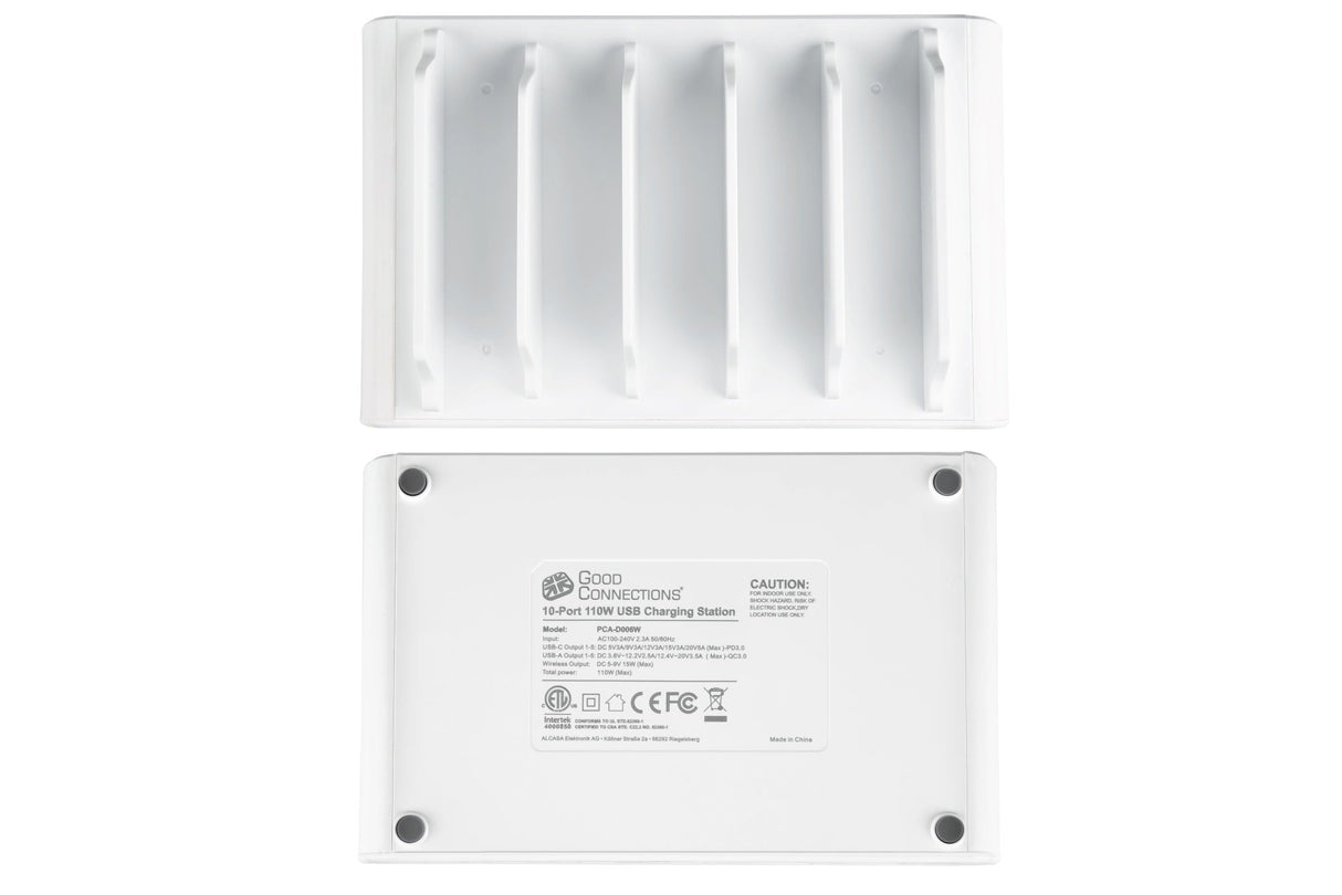 EAN 4014619842728 - Alcasa PCA-D006W organizador para estación de carga Independiente Blanco imagen 3