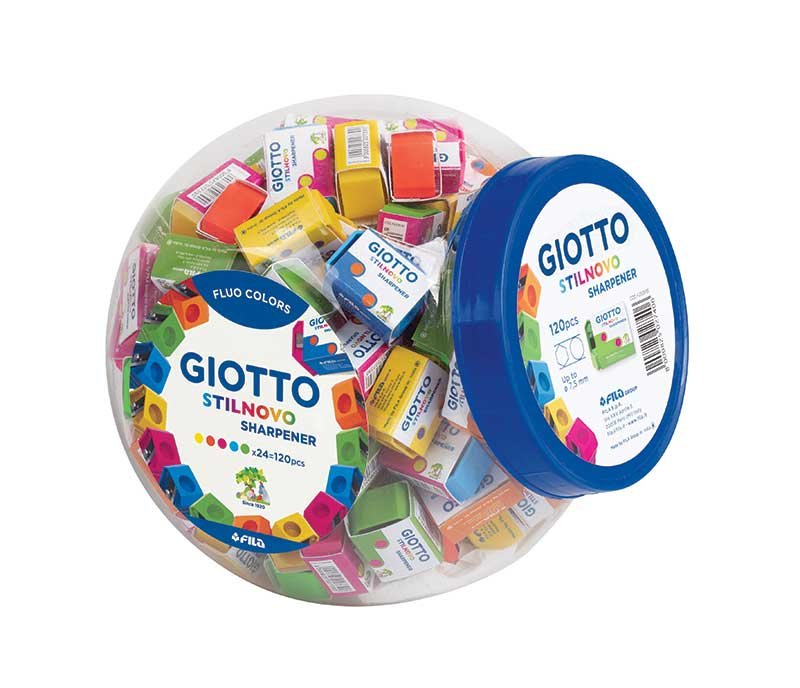 Giotto Afilalápices 1 Agujero Tarro De 120 C/Surtidos