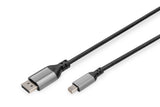 EAN 4016032484226 - Digitus DB-340106-020-S cable DisplayPort 2 m Mini DisplayPort Negro imagen 1