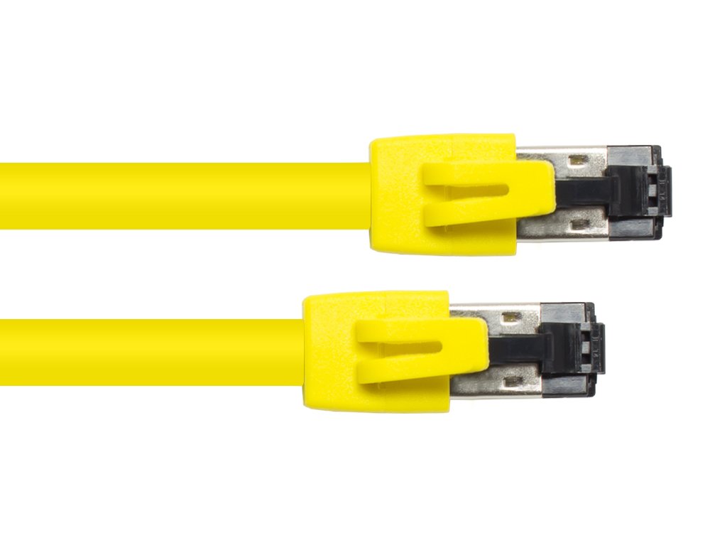 Rns® Cable De Red Cat. 8.1, S Ftp, Pimf, Halogenfrei (Lszh), 2000mhz, 40gbit S, Gelb, 15m, Good Connections®