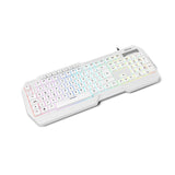 Pack Gaming Krom Kenta Teclado Rgb + Ratón + Alfombrilla + Auriculares Blanco