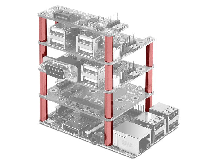 Befestigungsset M2.5 Abstandhalter 6-Kant Innen Innen 10 Mm Für Raspberry Pi