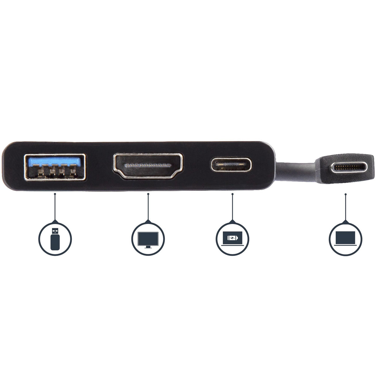 EAN 0065030866286 - StarTech.com CDP2HDUACP base para portátil y replicador de puertos Alámbrico USB 3.2 Gen 1 (3.1 Gen 1) Ty imagen 4