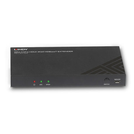 EAN 4002888383424 - Lindy 38342 extensor audio/video Receptor AV Negro imagen 3