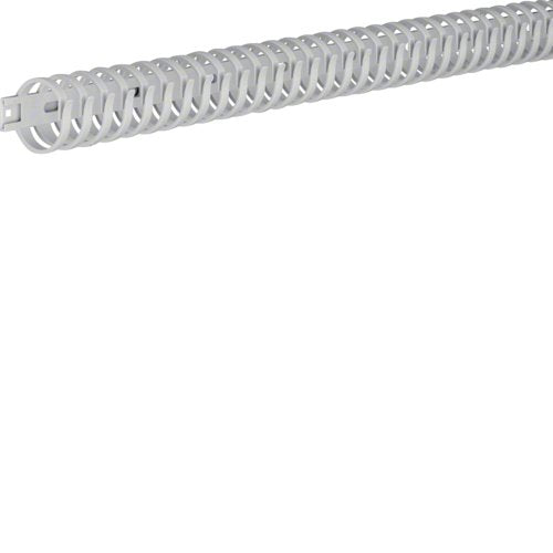 Hager Verdrahtungskanal Flexibel M5692 Polyamid Hfr 30mm L0,5m Lichtgrau