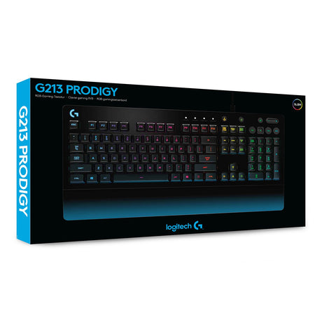 EAN 5099206087446 - Logitech G G213 Prodigy teclado Juego USB AZERTY Belga Negro imagen 10