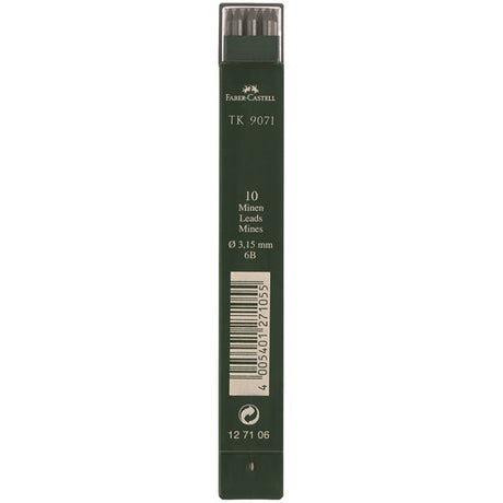 EAN 4005401271062 - Faber-Castell TK 9071 mina de repuesto 6B imagen 1