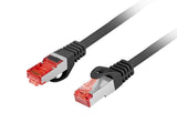 Cable De Red Cat.6 Ftp Lszh Cu 1m Nego Fluke Passed Lanberg