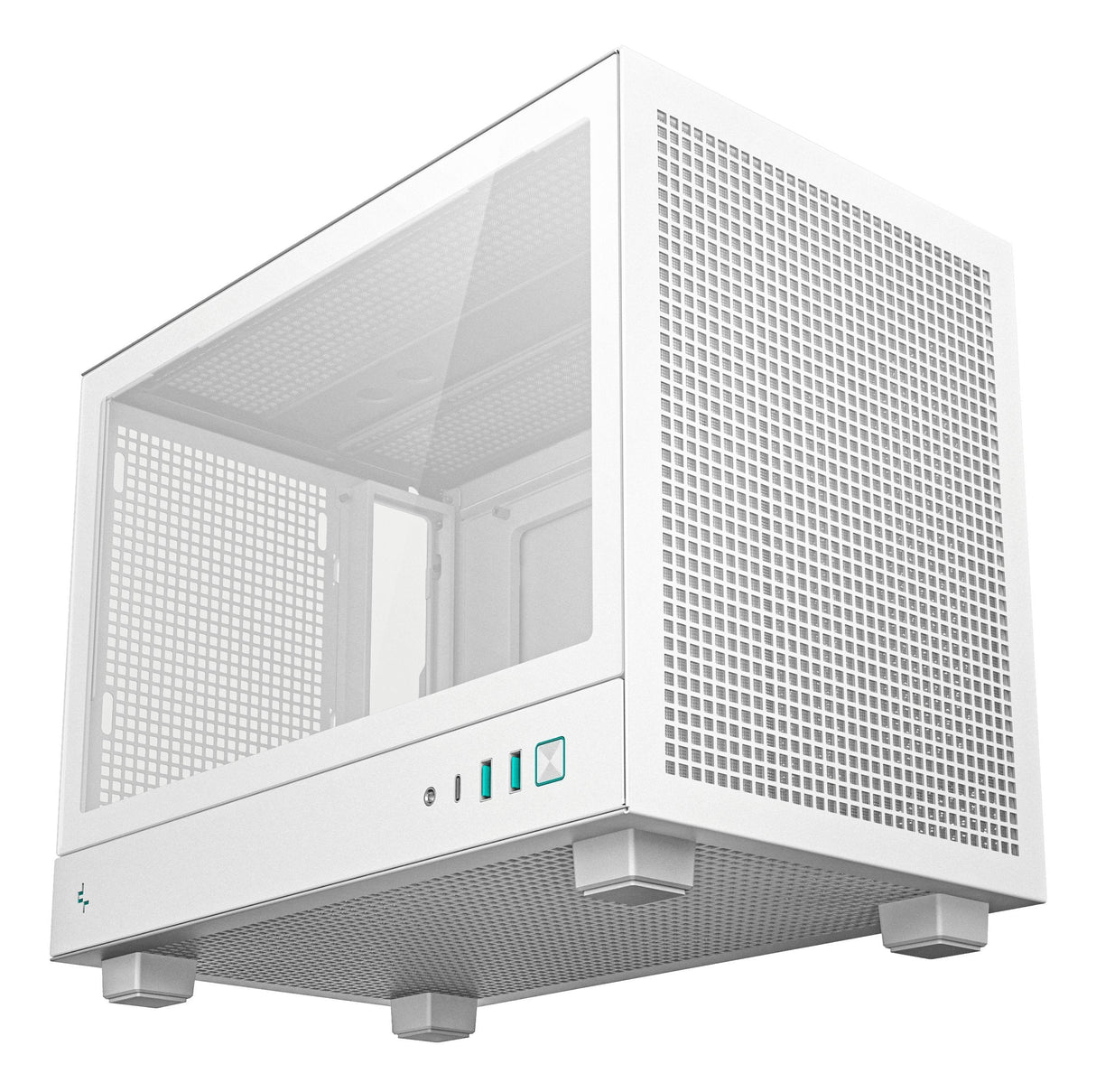 Caja Pc  Micro-Atx Semitorre Deepcool Ch160 Wh Blanca R-Ch160-Whngi0-G-1