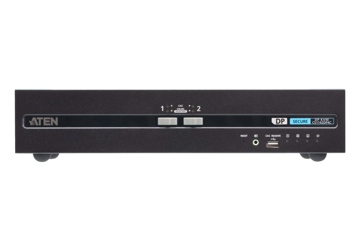 EAN 4710469341489 - ATEN CS1142DP4C interruptor KVM Negro imagen 1