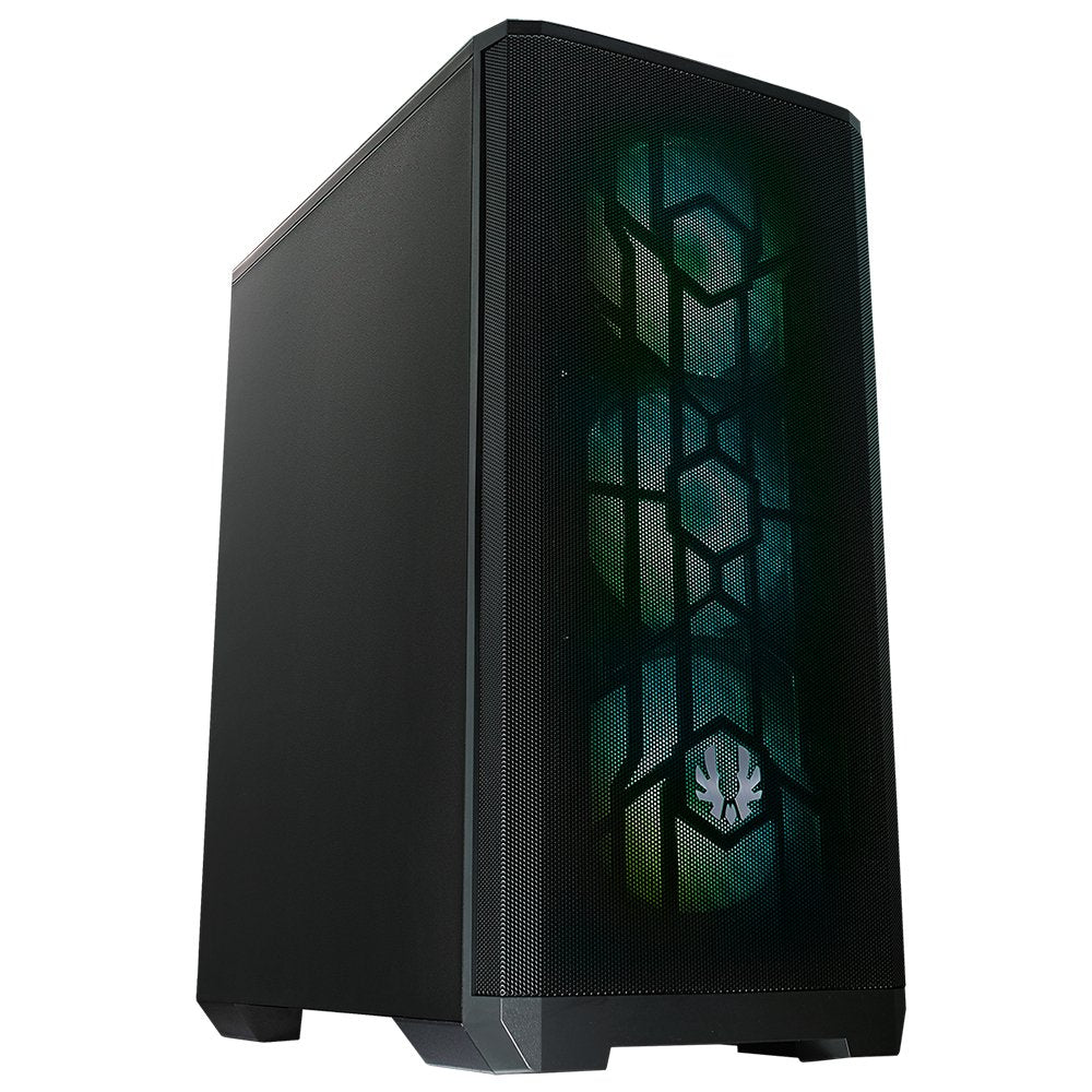 Caja Semitorre Atx Nova Mesh Se Negro Bitfenix Int:2x3.5,2+1x2.5/ 2xusb3.0/Audio In/Out/ 1 Ventilador Preinstalado