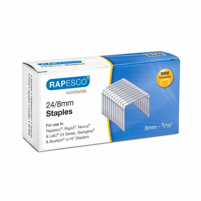 Rapesco S24807z3 Grapa Paquete De Grapas 5000 Grapas