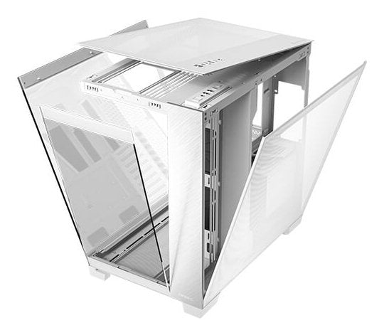 Torre Pc  E-Atx C8 Aluminum Blanco Antec E-Atx/ Int:2x3.5,4x2.5/ 2xusb3.0, 1xusb-C/ Audio In/Out / Cristal Templado/ Panel Frontal De Aluminio Blanco