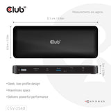 EAN 8719214473501 - CLUB3D CSV-2540 base para portátil y replicador de puertos Acoplamiento USB 3.2 Gen 1 (3.1 Gen 1) Type-C  imagen 5