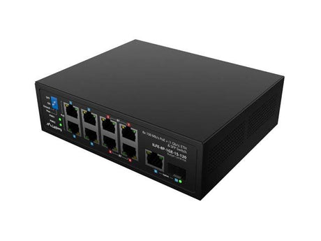 EAN 5901969447378 - Lanberg ILFE-8P-1GE-1S-120 switch No administrado Fast Ethernet (10/100) Energía sobre Ethernet (PoE) 1U  imagen 7