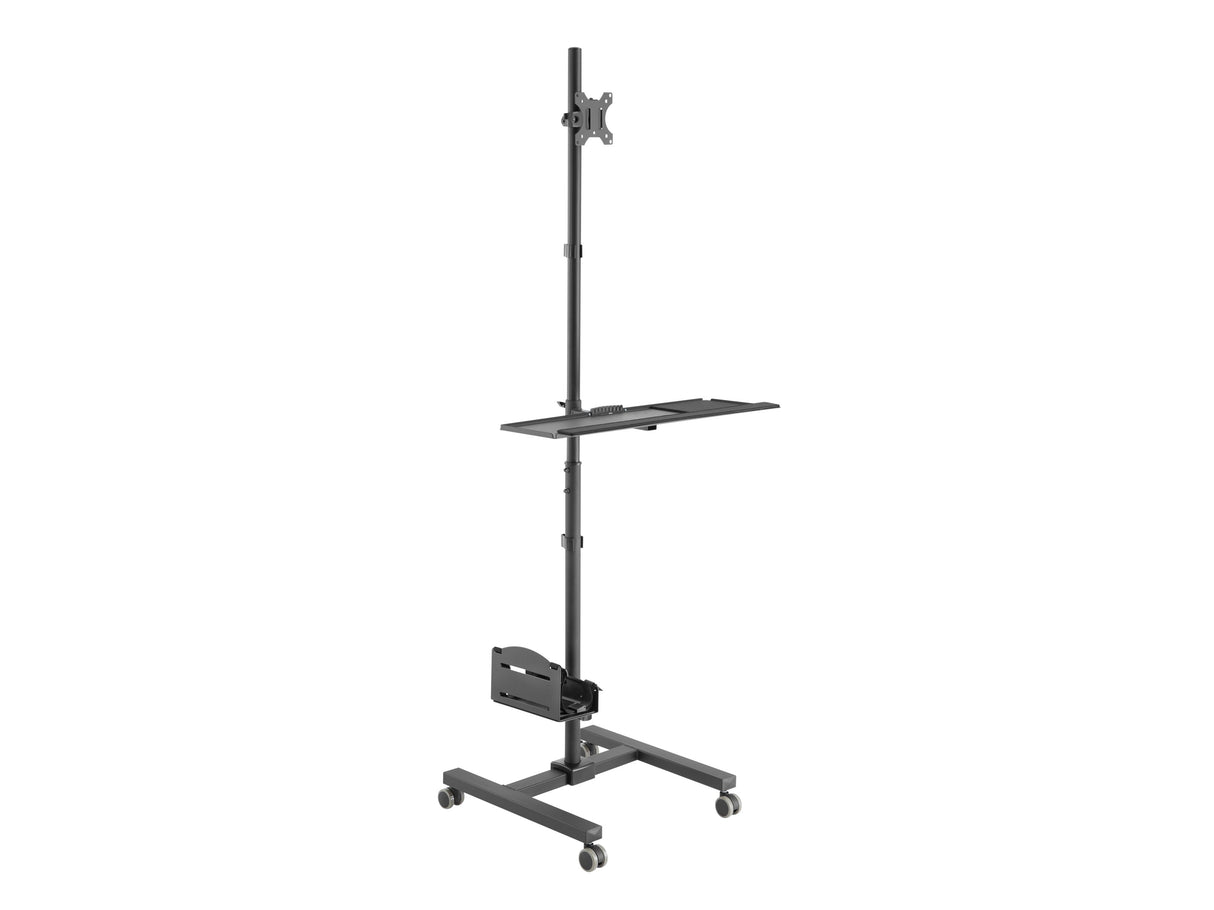 EAN 4015867236260 - Equip 650171 mueble y soporte para dispositivo multimedia Negro PC Carro multimedia imagen 1